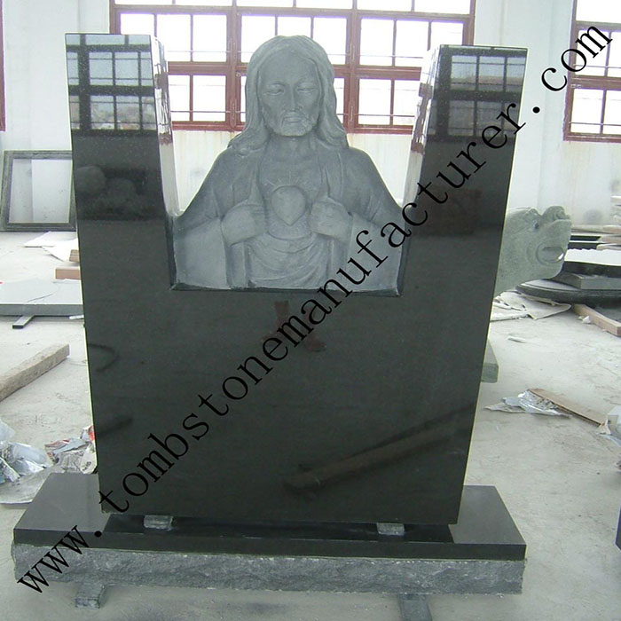 Jesus carving headstone3 - Click Image to Close